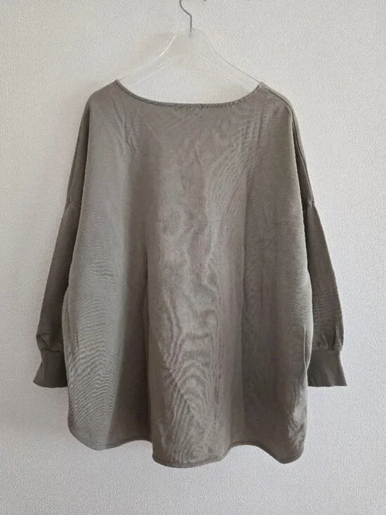 Mariae Sweatshirt Dusty Khaki - Picture 5 of 5